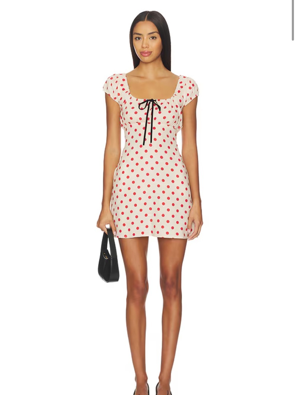 Lisa Says Gah Suzy Dress in Scarlett red Dot  Medium
